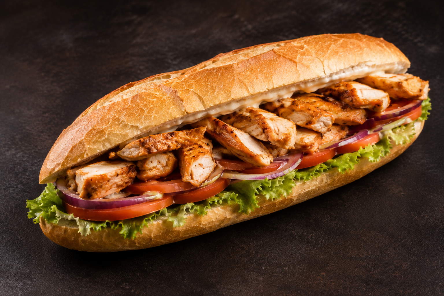 Bocadillo de pollo
