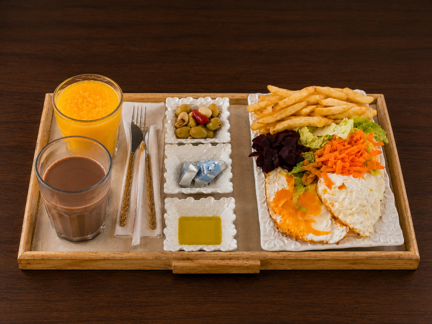 Menú desayuno marroquí