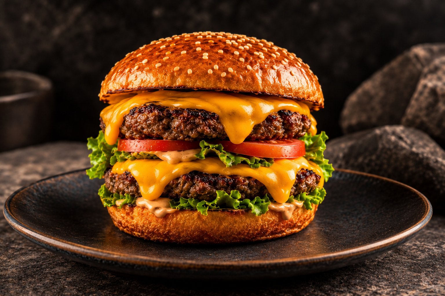 Hamburguesa doble