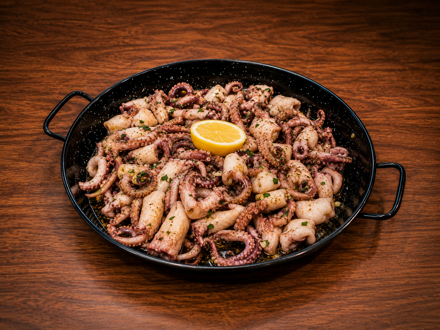Plato calamar