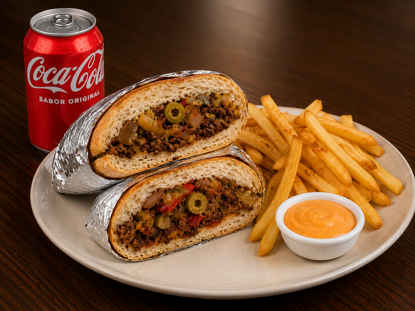 Menú bocadillo