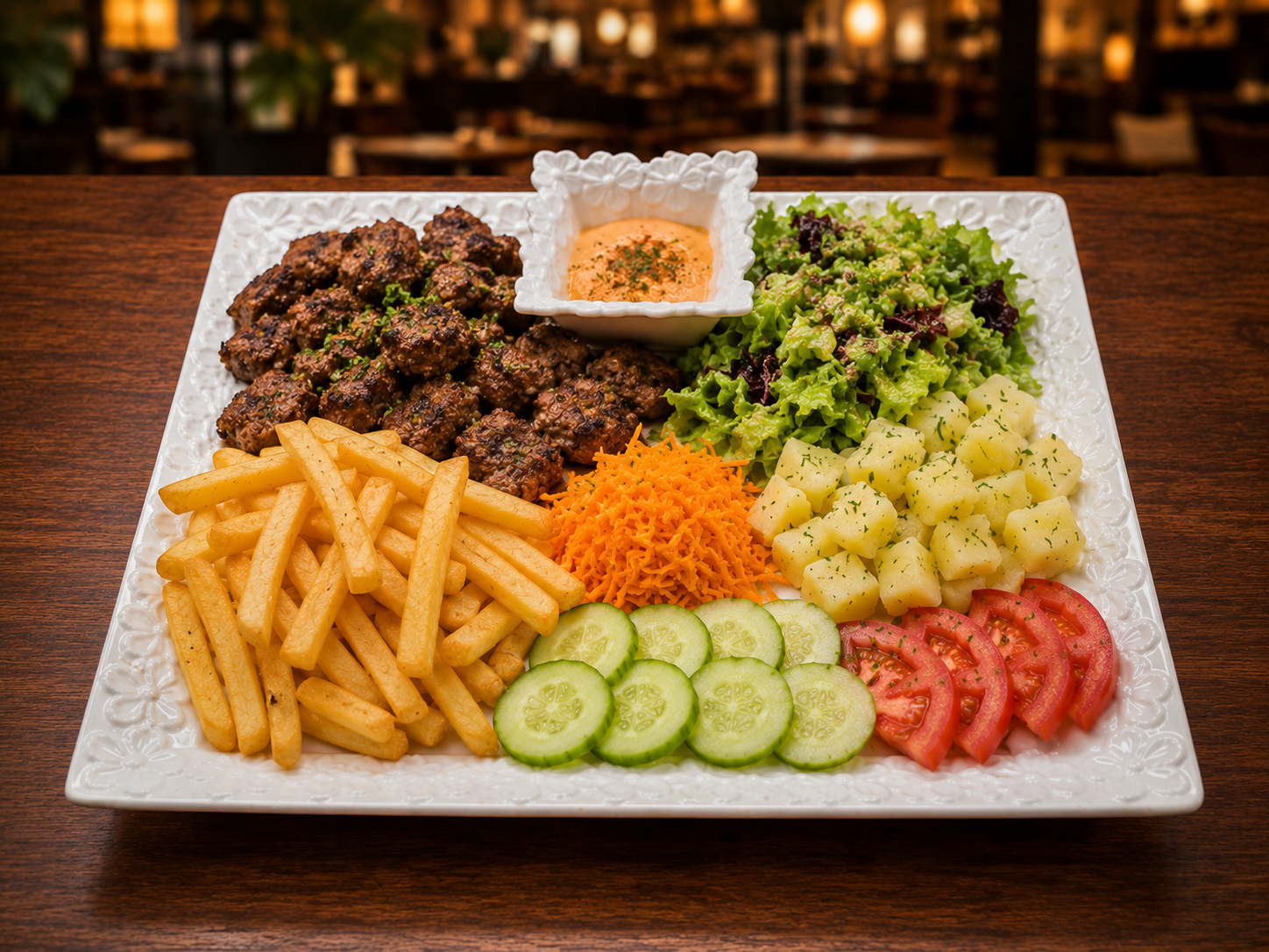 Platos carne picada