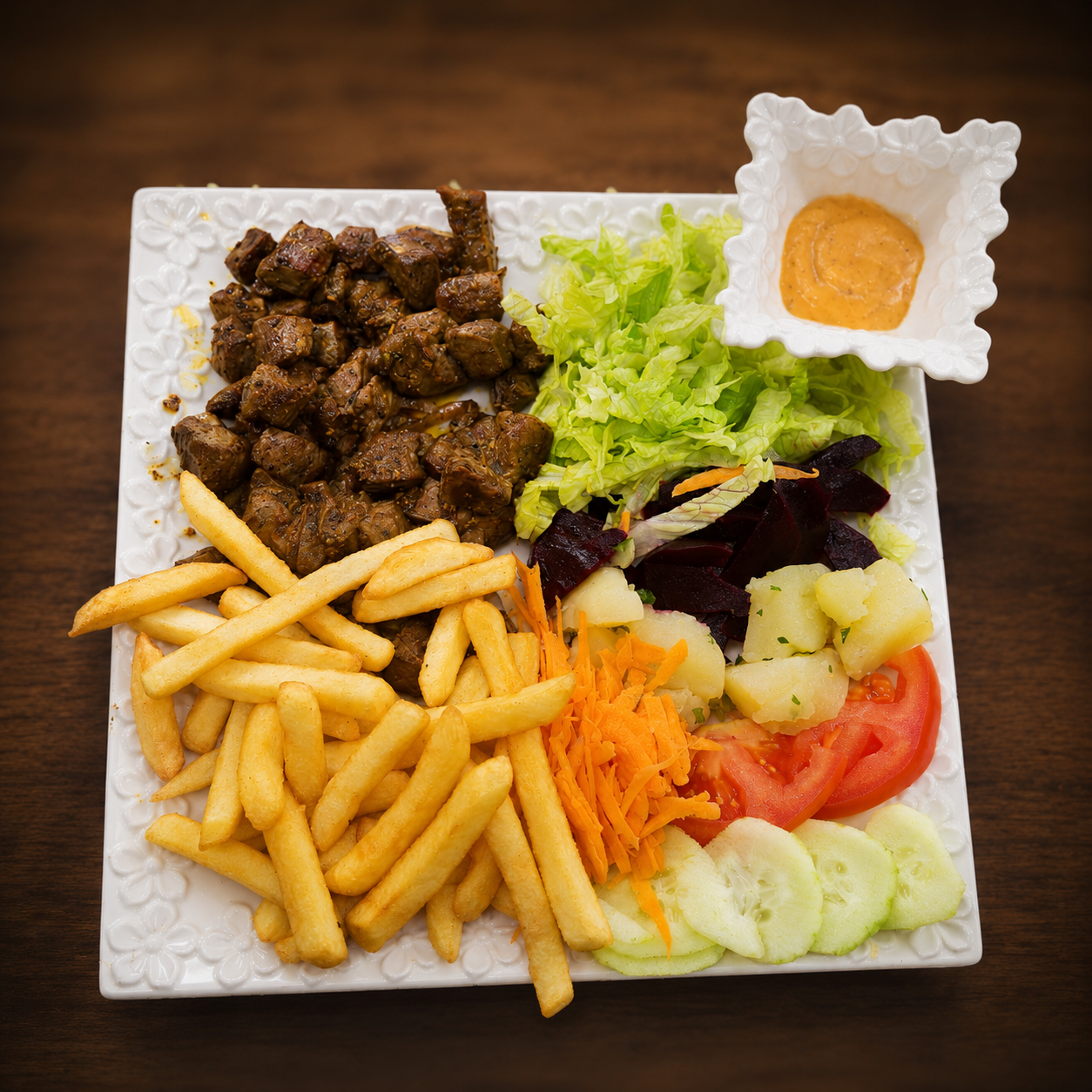 Platos carne ternera
